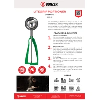 Bonzer Portioner No 12 Green