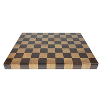 END GRAIN CHECKER BOARD MED 380X250X30