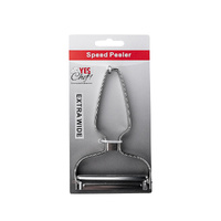 SPEED PEELER - EXTRA WIDE STAINLESS STEE