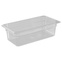 12pk 1/3 X 100MM GN Food Pan Clear