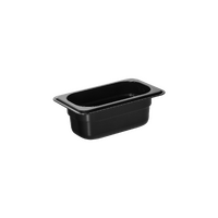 12pk 1/9 X 65MM GN Food Pan Black