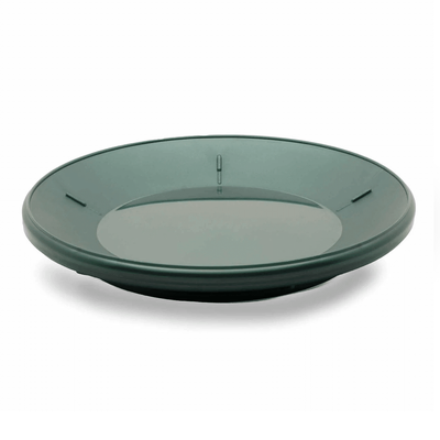12pk Traditional Plate Base Insulated Green