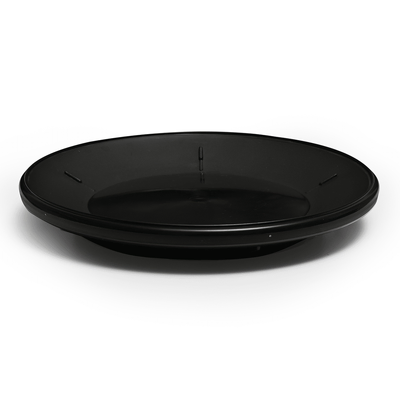12pk Traditional Plate Base Insulated Black