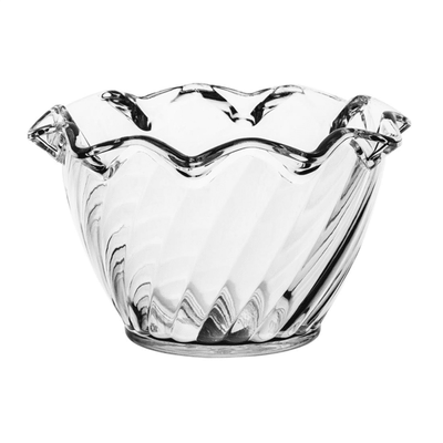 Ice Cream Dish 95mm Clear