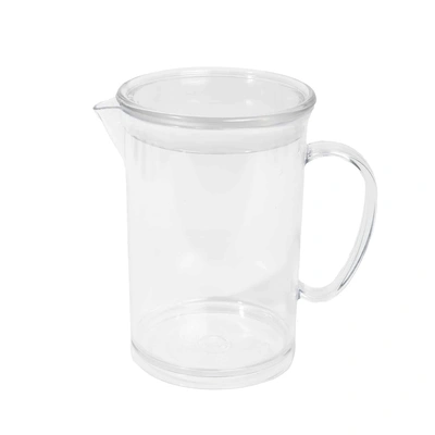 Jug with Lid 1L Clear