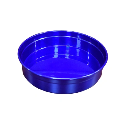 Chef Inox Round Bar Tray Blue Aluminium 330x50mm