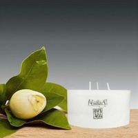 150x75mm SMOOTH FINISH CYLINDER (3 Wick)