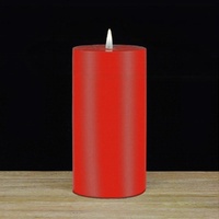 75X150MM UNWRAPPED CYLINDER -RED(24)