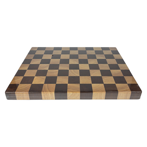 END GRAIN CHECKER BOARD MED 380X250X30