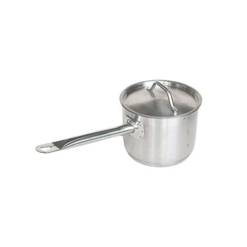 SAUCEPAN 2.4LTR +LID S/S INDUCTION