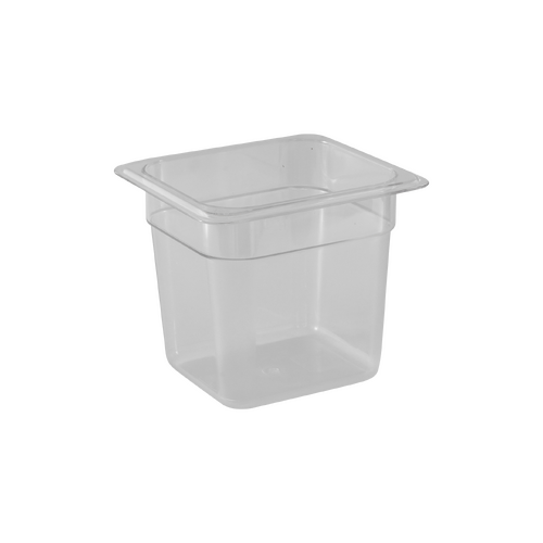 12pk 1/6 X 150MM GN Food Pan Clear