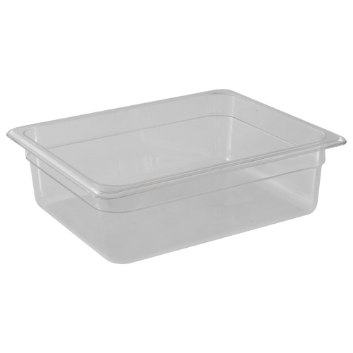 12pk 1/2 X 100MM GN Food Pan Clear