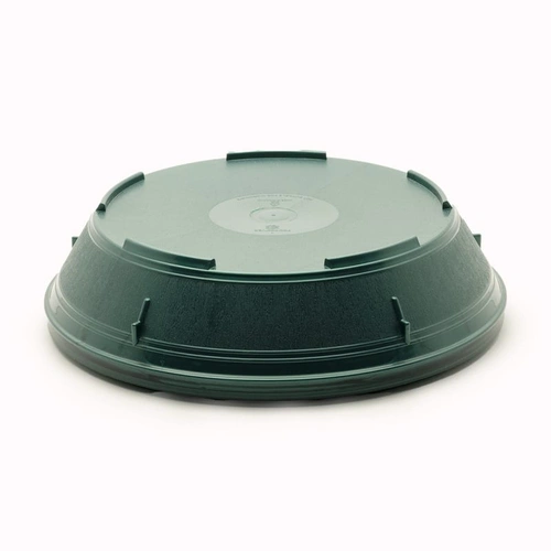 12pk Traditional Plate Cover Insulated Green