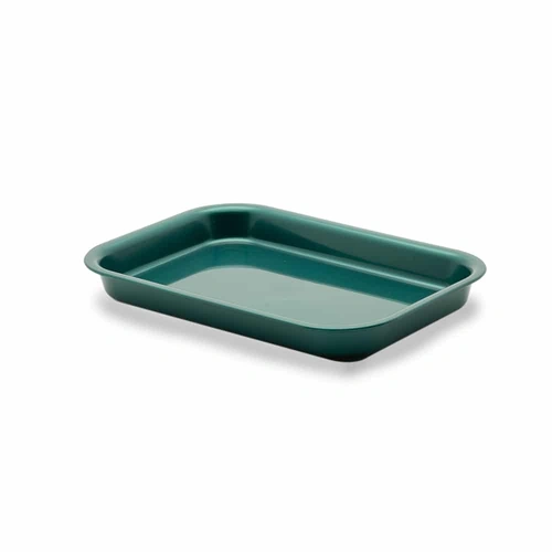 12pk Rectangular Tray Green