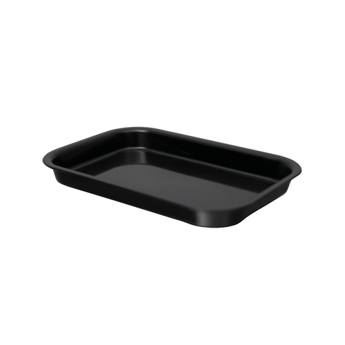 12pk Rectangular Tray Black
