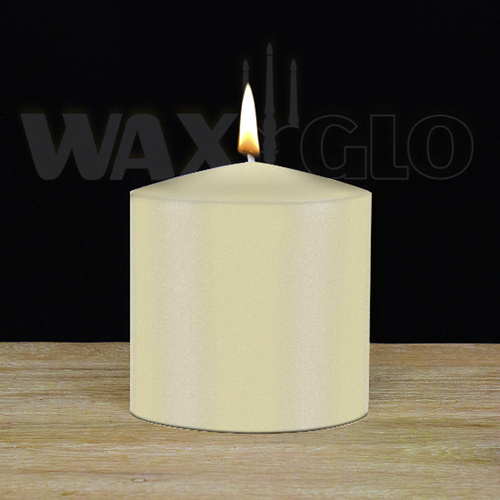 75x75mm UNWRAPPED CYLINDER -CREAM(24)