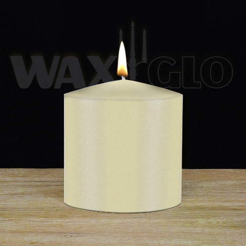 75x75mm UNWRAPPED CYLINDER -CREAM