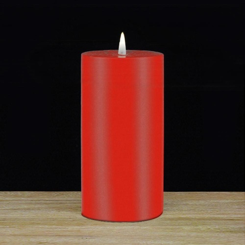 75X150MM UNWRAPPED CYLINDER -RED(24)